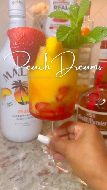 Chelsea Wynn on Instagram: "✨Recipe⤵️ 🍑 It’s giving summer 😜  ✨Recipe⤵️ Peach Dreams  @ninjakitchen   . . . . . . . . #reels #rumcocktails #rum #cocktails #recipes #cocktailrecipes #igmoms #bestcocktails #summercocktails #cocktailsforyou #tikicocktails #londoncocktails #signaturecocktails #cocktailsathome #cocktailrecipes #recipes #vodka #ciroc #cirocvodka #diddy  #champagne #cocktails #cocktail #cocktailswithchelsea  #cocktailathome #cocktailsofinstagram  #peach #peaches🍑 #momlife #momsofinstagram #frozendrinks #hangoverclub  . @malibu_rum @malibudrinksus @grandmarnierusa @ciroc @cirocvodka @ninjakitchen @krogerco @real_infused_exotics @cocktails @amazon  ." Rum Cocktails Recipes, Ciroc Vodka, Labor Day Party, Malibu Rum, Champagne Cocktails, Tiki Cocktails, Full Recipes, Drink Responsibly, Rum Cocktails