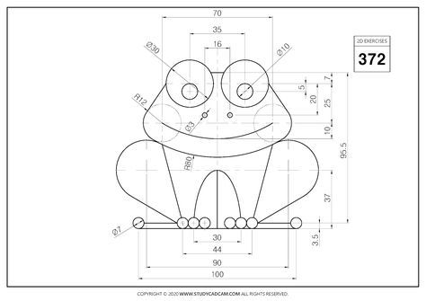 Autocad Exercises 2d, 2d Autocad Drawing, Whittling Patterns, Autocad Isometric Drawing, 3d Autocad, 3d Geometry, Autocad Tutorial, Loki Wallpaper, 2d Drawing