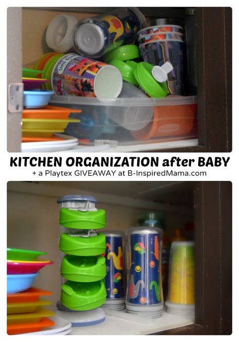 Must Have Baby Items for Organization + GIVEAWAY # #Sponsored by Playtex #MomTrustReviewUS at B-Inspired Mama - #parenting #kids #giveaway #binspiredmama #kbn Sippy Cup Storage, Sippy Cup Organization, Cup Organization, Bottle Organization, Must Have Baby Items, Baby Items Must Have, Kids Giveaway, Toddler Organization