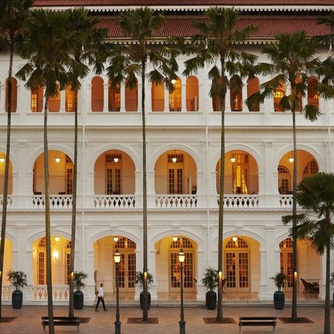 Raffles Singapore, Raffles Hotel Singapore, Raffles Hotel, Corinthia Hotel, Singapore Hotels, Palm Court, Singapore Sling, Travel Hotel, Hotel Boutique