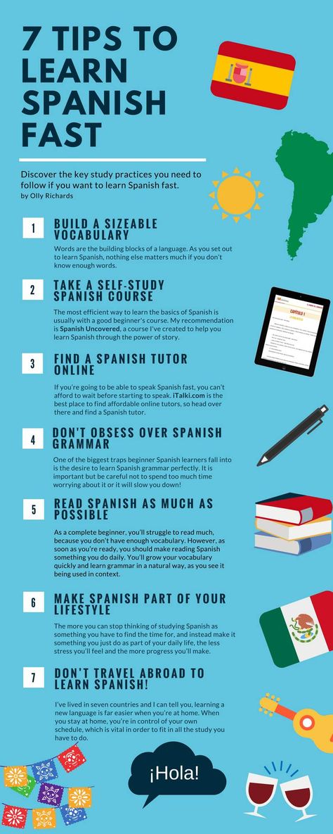 7 Tips To Learn Spanish Fast Spanish Help, Spanish Flashcards, Learn To Speak Spanish, Spanish Basics, Learn Spanish Online, Learning Languages Tips, Spanish Courses, Learning Spanish Vocabulary, Study Spanish