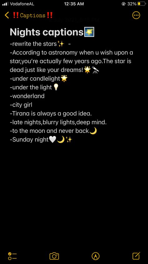 Ig Captions For Night Pics, Late Night Vibes Captions, Night Thought Instagram, Captions For Lights, Night Captions Aesthetic Short, Caption About Night, Evening Instagram Captions, Ig Night Story, Chill Night Vibes Caption