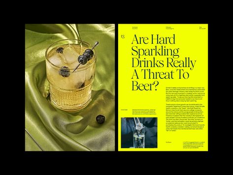 Sparkling Article – Layout by Marko Cvijetic on Dribbble Article Layout, Editorial Design Magazine, 잡지 레이아웃, Gfx Design, 포트폴리오 레이아웃, Editorial Design Layout, Page Layout Design, Magazine Layout Design, Publication Design