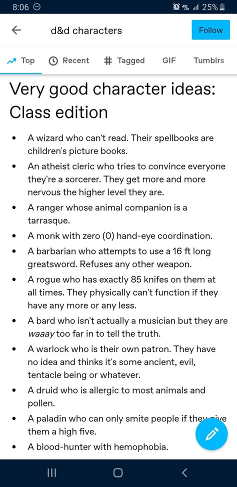 Interesting Dnd Character Ideas, Dnd Character Tips, Dnd Character Secrets, Making A Dnd Character, Premade Dnd Characters, Terrible Dnd Character Ideas, Dnd Character Builds, Dnd Funny Character Ideas, Dnd Character Accessories