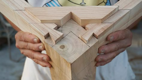 Watch a Traditional Japanese Carpenter Make 190+ Different Joints, All Without Nails, Screws, or Glue | Open Culture 3 Way Wood Joinery, Wood Working Joinery, Japanese Joints Woodworking, Japanese Joinery Woodworking, Wood Joints Joinery, Wood Joinery Furniture, Wood Joinery Detail, Japanese Wood Joints, Woodwork Joinery