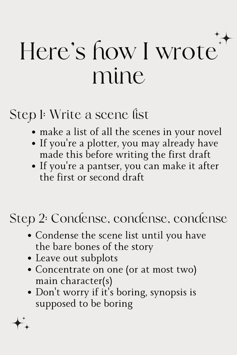 Struggling to write a synopsis for your novel? If you're planning to traditionally publish your novel, you need a synopsis when you query for an agent, but synopsis can also be a helpful tool for an indie author planning to self-publish. Swipe through the carousel to read my tips for writing a novel synopsis and the template I used for the synopsis of my current writing project. Writing A Synopsis, Novel Writing Timeline, Story Writing Planning Sheet, How To Write A Novel Outline, How To Write A Synopsis, Chapter Outline Template Writing Tips, Steps To Writing A Novel, Writing Chapter Outline, Novel Writing Schedule