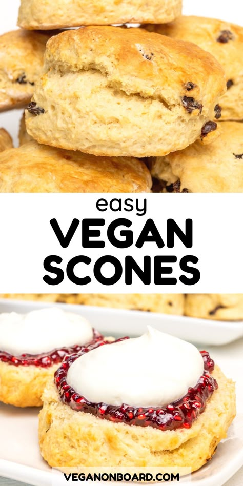 These tasty vegan scones are so easy to make. You can make a batch of this classic British teatime treat in under 30 minutes! Don't you just love a freshly baked scone? Vegan scones are one of our go to bakes when we fancy making something quick and easy, or have last minute guests. They are always a hit at bake sales and community events too.