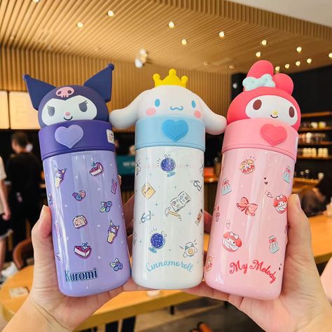 Kids Thermos, Doctor Costume, Water Bottle Gift, Flask Gift, Cute Water Bottles, Sanrio Stuff, Thermal Cup, Parcel Delivery, Kawaii Things