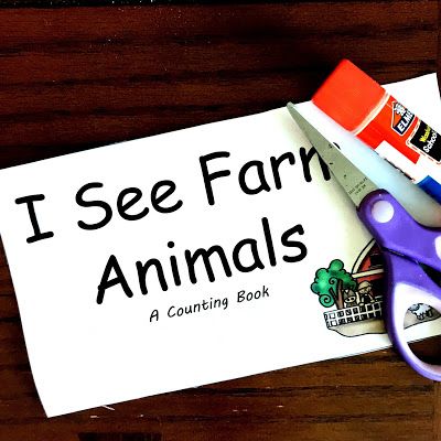 farm-animals-emergent-reader Learning Farm Animals, Farm Word Cards Free, Preschool Farm Books, Pet Farm Wild Animals Worksheet, Animal Farm Book, Farm Animals Activities, Counting Books, Emergent Readers, Animal Activities