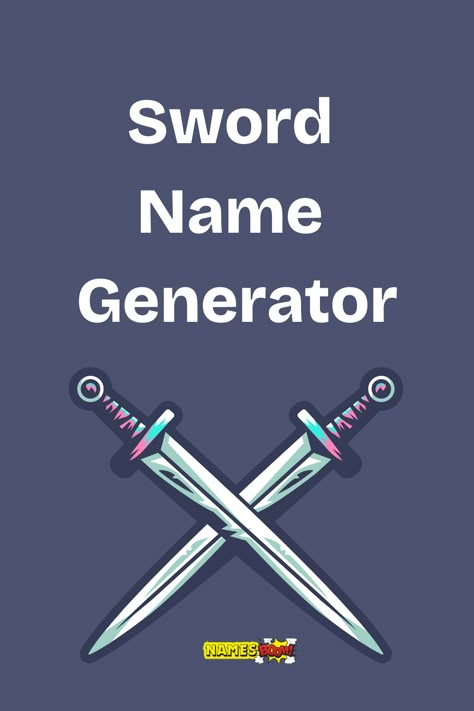 sword name generator Dnd Name Generator, Gamer Name Generator, Name Ideas Writing, Fantasy Generator, Character Profile Template, Fantasy Name Generator, Women Underwater, Game Hook, City Generator