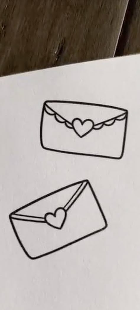 Heart Envelope Drawing, Small Envelope Tattoo, Love Letter Tattoo Envelope, Heart Envelope Tattoo, Tattoo Envelope, Love Letter Tattoo, Envelope Tattoo, Harley Tattoo, I Want A Tattoo