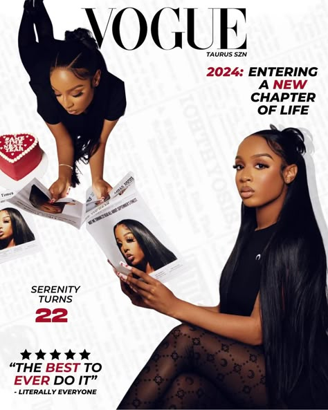 Magazine Cover Themed Photo Recreation ❤️🖤 This is so cute! I love it.😍😍 To book this service: Click the link in our bio #graphicdesign #graphicdesigner #photorecreation #explore #explorepage #content #contentideas #contentideasforyou Vogue Theme Photoshoot, Magazine Cover Photoshoot Ideas, Magazine Shoot Ideas, Magazine Photoshoot Aesthetic, Hair Magazine Cover, Sweet 16 Birthday Photoshoot Ideas, Magazine Photoshoot Ideas, Birthday Magazine Cover, Magazine Cover Photoshoot