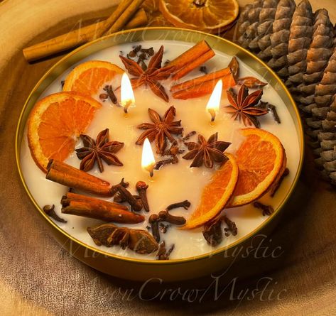 Witchs Brew Candle - Etsy Witchs Brew, Pagan Life, Yule Decor, House Protection, Witch Ball, Thanksgiving Candles, Candle Fire, Soya Mumu, Protection Spell