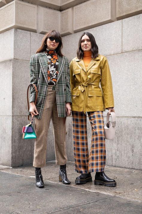 Outfit Ideas: The Best Street Style From Fall 2019 New York Fashion Week - Glamour Eclectic Outfits, Mix & Match, New York Outfits, Quirky Fashion, Eclectic Fashion, Cool Street Fashion, 가을 패션, Mode Vintage, Looks Style