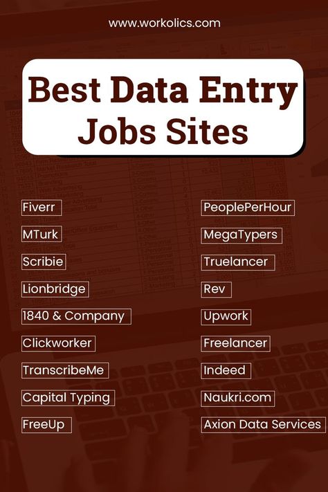 Top Data Entry Job Websites Data Entry Job, Quick Money Online, Online Data Entry Jobs, Hospital Waiting Room, Get Paid To Write, Paid To Write, B2b Lead Generation, Easy Online Jobs, Job Website