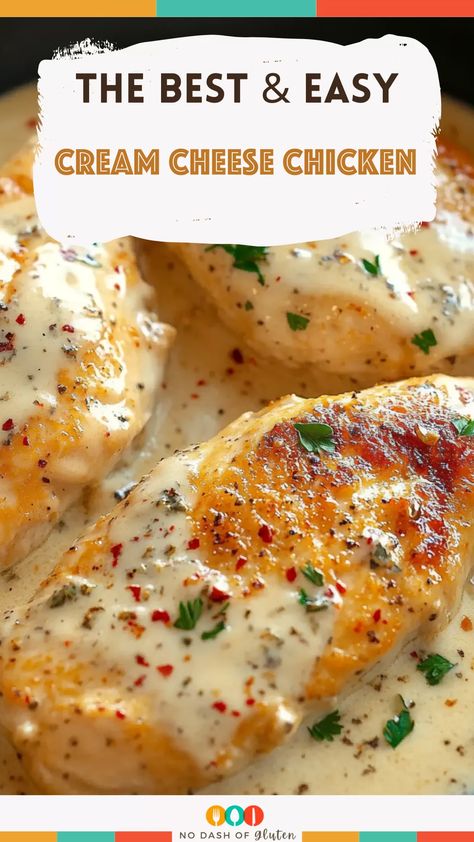 Recipes With Yum Yum Sauce Dinners, Cream Cheese Chicken Recipes, Cream Of Chicken Recipes, Chicken With Cream Sauce, Creamy Chicken Bake, Best Spaghetti Recipe, Chicken And Cheese Recipes, Cream Sauce For Chicken, Chicken Breast Crockpot Recipes