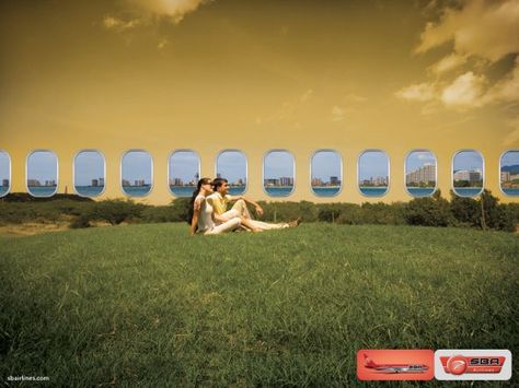 I'd want to fly this airline. Creative Advertisement, Clever Advertising, Ad Of The World, Creative Advertising Campaign, Air India, Great Ads, Ads Of The World, Advertising Signs, Ads Creative