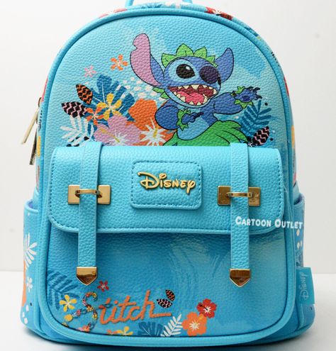 Lilo And Stitch Toys, Stitch Things, Lilo And Stitch Merchandise, Stitch Bag, Stitch Backpack, Lilo And Stitch Quotes, Stitch Stuff, Cute Mini Backpacks, Disney Purse