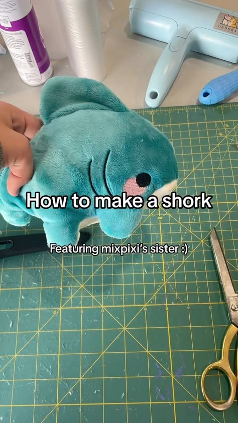 We’ve been busy making shorks for our November 1st drop! Big thanks to @allieschein for helping me out. #plush #plushies #art #artwork… | Instagram How To Make Your Own Stuffed Animal, Diy Sew Stuffed Animals, Plush Sewing Tips, Easy Sewing Projects Animals, Cute Easy Stuffed Animals To Sew, Stuffed Animal Sewing Projects, Cute Plushies Pattern, Diy Shark Plush, Sewing Patterns Cute Animals