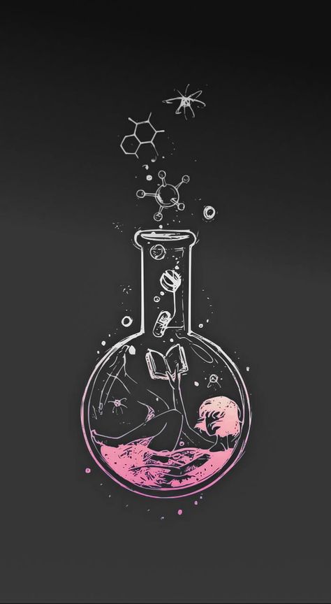 Pharmacy Art, Chemistry Art, Medical Wallpaper, Pharmacy, Black Background, Chemistry, Phone Wallpaper, Tattoo Ideas, Bubbles