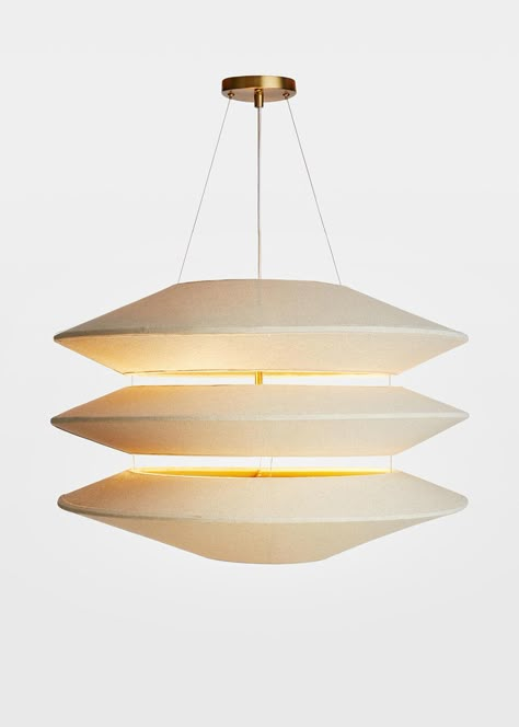 Kyoto Chandelier, Muted Palette, Statement Chandeliers, Soho Home, Minimalist Pendant, Pendant Light Design, White City, Soho House, Chandelier Light