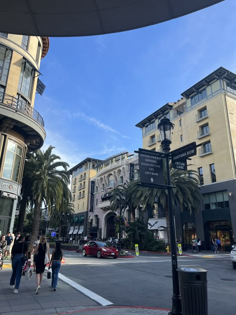 San Jose Aesthetic, California Small Towns, San Jose California Aesthetic, California Bay Area Aesthetic, Vincent Bishop, Moon 2024, Northern California Towns, Santana Row San Jose, Downtown San Jose California