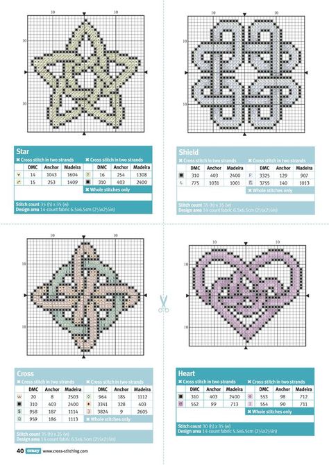 Dimensions Cross Stitch, Biscornu Cross Stitch, Celtic Cross Stitch, Stitch Cards, Fantasy Cross Stitch, Blackwork Patterns, Cross Stitch Tree, Celtic Patterns, Cross Stitch Cards