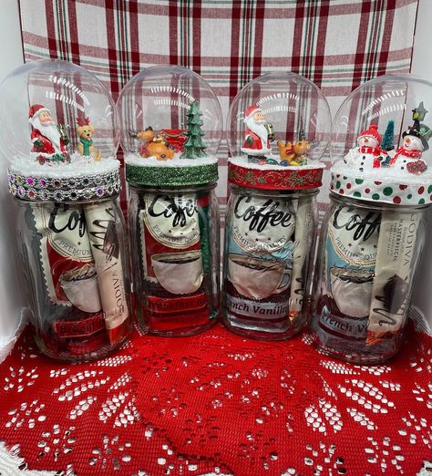 This Christmas Ornaments item by AChristmasOrnament has 209 favorites from Etsy shoppers. Ships from Melvindale, MI. Listed on Aug 13, 2024 Snow Globe Mason Jar Topper, Hot Cocoa Mason Jar Gifts, Candy Mason Jars, Snow Globe Mason Jar, Mason Jar Candy, Tea Light Snowman, Jar Projects, Holidays Crafts, Mason Jar Christmas Gifts