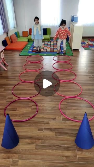 Hula Hoop Activities For Preschoolers, Preschool Gym Ideas, Hula Hoop Games For Preschoolers, Sport Activities For Toddlers, Sports Activities For Toddlers, Sports Activities For Preschool, Toddler Indoor Activities, Gross Motor Activities For Preschoolers, Preschool Gymnastics Lesson Plans