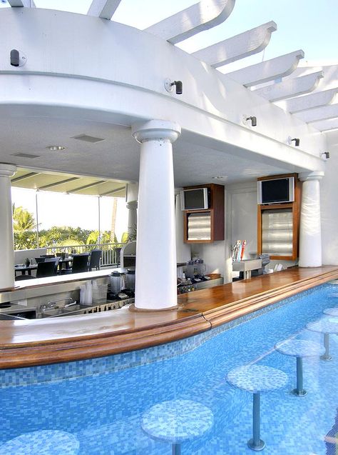 Pool Bar Ideas, Dream Mansion, Luxury Pools, Dream Pools, Indoor Swimming, Dream House Rooms, Pool Bar, Swimming Pool Designs, Summer Pool