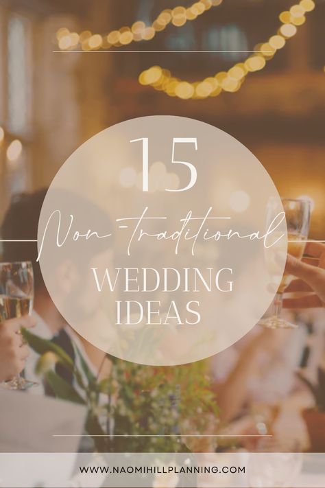 Low Key Reception Ideas, Wedding Non Traditional Ideas, No Wedding Party Ideas, No Traditional Wedding Ideas, Third Wedding Ideas, Unwedding Ideas, Non Tradition Wedding Ideas, Night Time Wedding Ideas, Non Traditional Reception Ideas