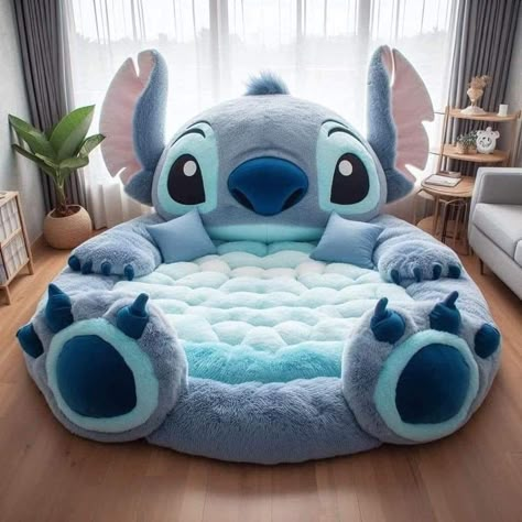 Stitch Bedroom, Stitch Bed, Lilo And Stitch Toys, Stitch Merchandise, Lilo And Stitch Characters, Stitch Things, Angel Stitch, Lilo And Stitch Merchandise, ليلو وستيتش