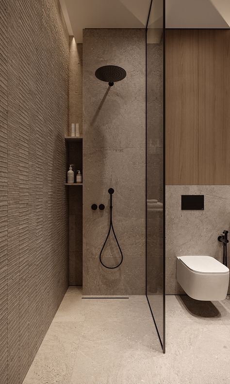 BG project :: Behance 2m X 2m Bathroom, Small Shower Designs Walk In, Small Bathroom Ideas Window, Small Bathroom Reno Ideas, Hotel Room Toilet Design, Modern Half Bathroom Ideas Powder Rooms, En Suite Shower Room Ideas, Spa Bathroom Inspiration, Shower Inspo Bathroom