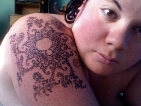 lovely Fractal Tattoo, Pixel Tattoo, Mandelbrot Fractal, Gallery Tattoo, Geek Tattoo, Tattoo Girl, Jewelry Tattoo, Makeup Tattoos, Nail Tattoo