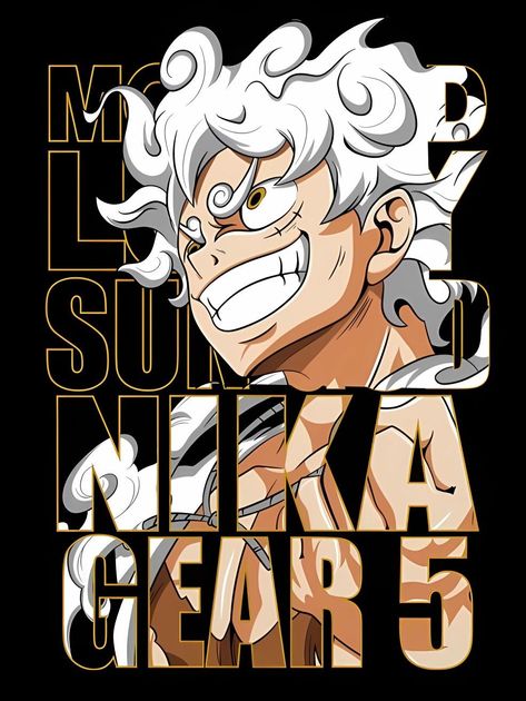 Luffy gear 5 #Luffy gear 5 #dragon wallpaper # One Piece Gear 5, One Piece Tattoos, One Piece Cartoon, Luffy Gear 5, Print Design Art, Tshirt Printing Design, Gear 5, Anime Tshirt, One Peice Anime