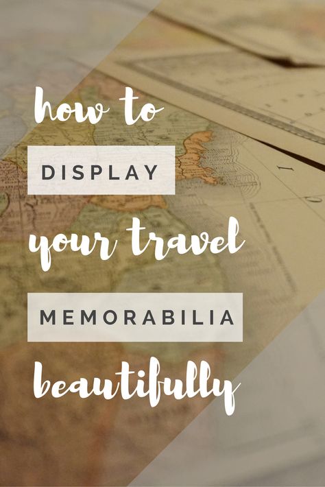 Display Your Travel Souvenirs Beautifully - Pages of Travel Vegas Scrapbook, Travel Theme Decor, Travel Photos Display, Souvenir Display, Souvenir Ideas, Travel Room, Travel Home Decor, Project House, Decorating Bedroom