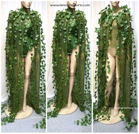 Poison Ivy Kostüm, Mother Nature Costume, Ivy Costume, Poison Ivy Cosplay, Poison Ivy Costumes, Show Girl, Cape Costume, Batman Costume, Burlesque Show