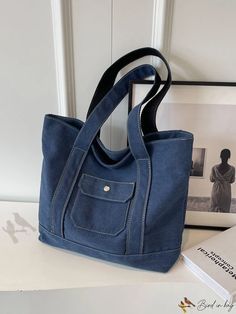 Canvas Handbags: 🛍️ Durable Canvas Handbags for Everyday Use! 👜✨ Tote Bag Diy Pattern, Diy Bags Jeans, Denim Bag Diy, Denim Bag Patterns, Plaid Tote Bag, Handmade Fabric Bags, My Style Bags, Diy Bag Designs, Denim Handbags