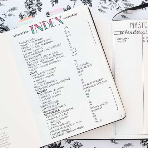 Bullet Journal index is the page that helps you to organize your Bullet Journal. But how to set up the perfect one? Do you even need one at all? Check this post for tips and tricks. #mashaplans #bulletjournalindex #bujoideas Bullet Journal Index Page, Bullet Journal Examples, Bullet Journal Index, Journaling 101, How To Bullet Journal, Bullet Journal For Beginners, Bullet Journal Key, Creating A Bullet Journal, Bullet Journal How To Start A