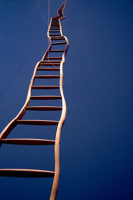 stairway to heaven? | Martin Puryear wood sculpture in the M… | Carla Saliba | Flickr Martin Puryear, Stairways To Heaven, Stairway To Heaven, Land Art, To Heaven, Wood Sculpture, Staircases, Installation Art, Shades Of Blue