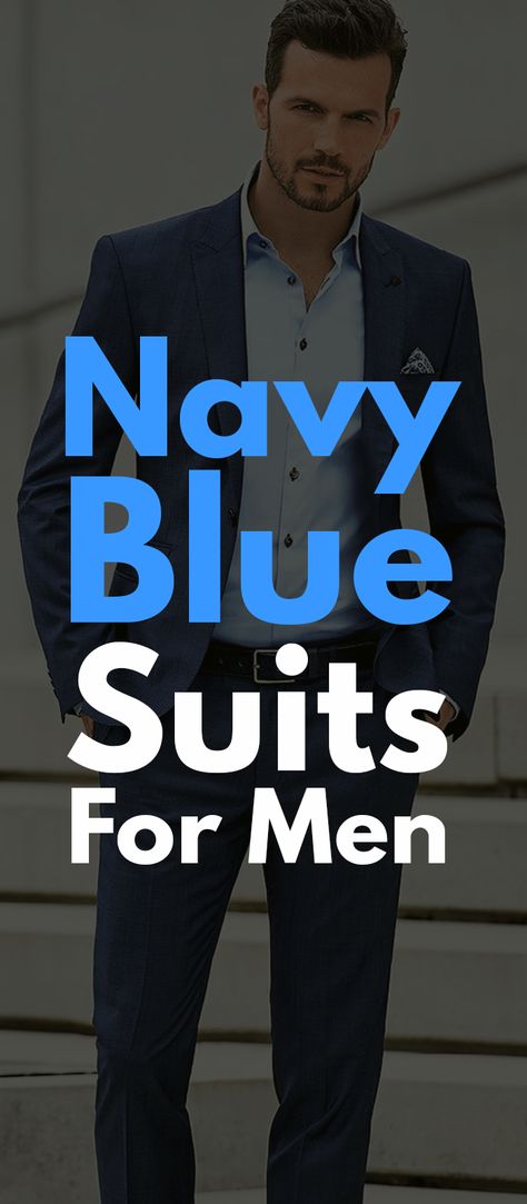 Men’s Dark Blue Suit, Men’s Blue Suit Ideas, Blue Suit Jacket Combinations, Navy Suit No Tie, Dark Navy Blue Suit Men Wedding, Men’s Navy Blue Suit, Mens Blue Suit Outfit, Navy Blue Suit Men Casual, Blue Suit Combinations Men