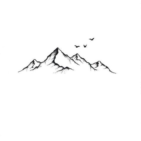 Pin by Adéla 🐾Vorlová on Montañas dibujo | Small girly tattoos, Mountain tattoo simple, Mountain tattoo in 2022 | Small girly tattoos, Moutain tattoos, Mountain tattoo Moutain Tattoos, Berg Tattoo, Small Mountain Tattoo, Mountain Tattoo Simple, Mountain Tattoo Design, Small Girly Tattoos, Mountain Drawing, Small Tattoos Simple, Tattoos Geometric