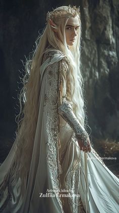 Teleri Elves, Elves Lotr Aesthetic, Elf Princess Aesthetic, Lotr Elf Aesthetic, Lotr Elves Aesthetic, High Elf Aesthetic, Elvish Aesthetic, Galadriel Lord Of The Rings, Elf Royalty