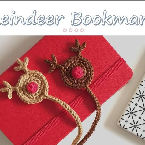 Crochet Christmas Bookmarks Free Patterns, Crochet Christmas Bookmarks, Crochet Gift Tags Christmas, Christmas Crochet Bookmark, Crochet Christmas Bookmark, Free Crochet Bookmark Patterns, Crocheted Bookmarks, Bookmark Crochet Tutorial, Crochet Bookmarks Free Patterns