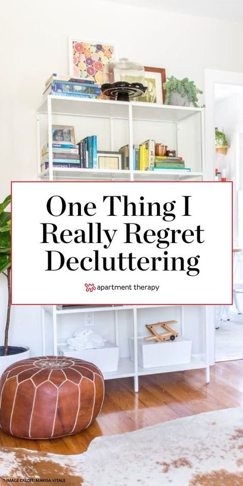 I was in get-rid-of-everything mode that day I decluttered the garage. But here's the thing: I regret it. #decluttering #declutteringtips #cleaningtips #lifehacks #organization Faux Garage Door Windows, 70s Living Room Decor, Easy Garage Storage, 70s Living Room, Diy Garage Work Bench, Reupholster Chair Dining, Garage Door Windows, Diy Garage Storage Cabinets, Diy Storage Shelves