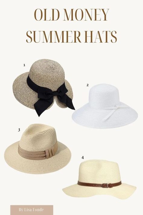 Like the photo very good I recommend it as the seller Vintage Summer Hat, Summer Hats 2023 Trends, Hat Old Money, Elegant Hats For Women, Old Money Hats For Women, Summer Hats For Women 2024, Elegant Beach Hat, Elegant Summer Hat, Summer Hats 2023