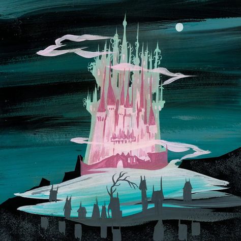 Mary Blair: The Modern Artist Behind Disney Magic | DailyArt Magazine Mary Blair Illustration, Blair Art, Mary Blair Art, Castle Illustration, Cinderella's Castle, Mouse Wallpaper, Mary Blair, Disney Artists, Mickey Mouse Art