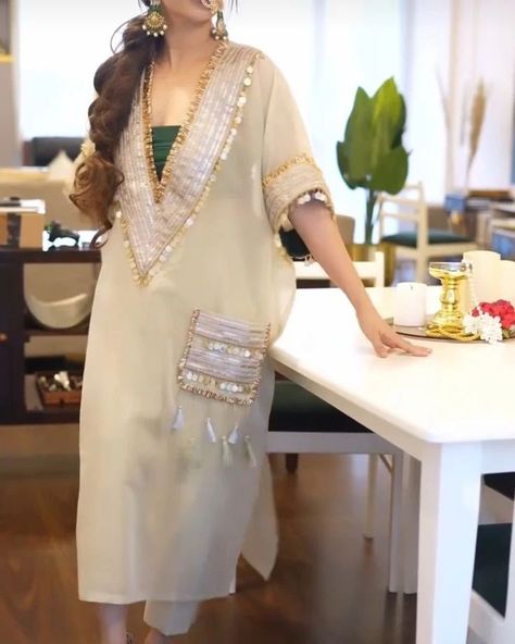 Follow us for more designs of Women's fashion outfits summer articles #trending #fyp #love #follow #explore #viral Latest Pakistani Fashion 2024, Summer Dress Indian, Kaftan Kurti Designs, Unique Kurta Designs Women, Daily Casual Outfits For Women, Trending Kurti Designs, Unique Kaftan Designs, Kurti Styling, Stylish Kurtis