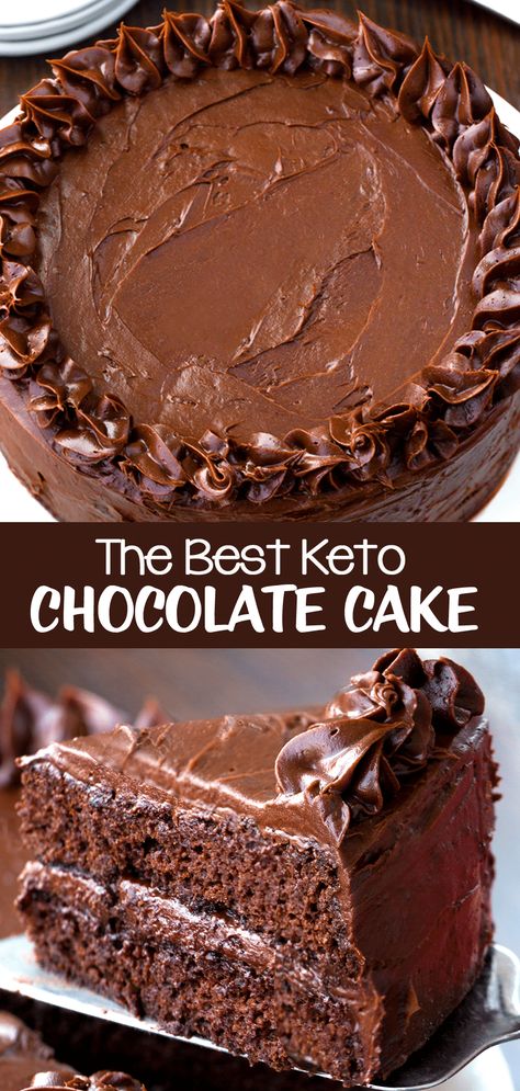 Best Keto Chocolate Cake, Dolce Poche Calorie, Keto Cakes, Keto Chocolate Cake, Postre Keto, Keto Mug Cake, Breakfast Low Carb, Low Carb Backen, Keto Baking