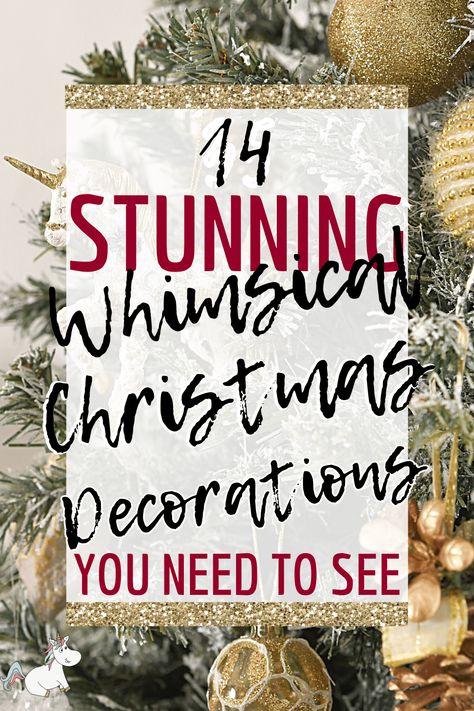 14 Stunning whimsical Christmas Decorations You Need This Holiday Season If You Love Whimsical Decor Unique Christmas Tree Ornaments Diy, Christmas Decor Whimsical, Artistic Christmas Decorations, Ornate Christmas Ornaments, Whimsical Holiday Decor, Whimsical Christmas Wreaths, Amazing Christmas Decorations, Whimsical Christmas Centerpieces, Whimsical Christmas Wreath